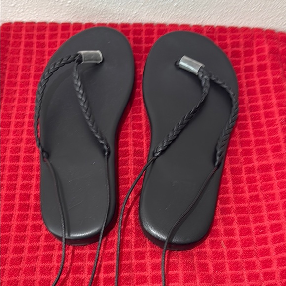Ancient Greek sandals plage lace up sandals in black size 39